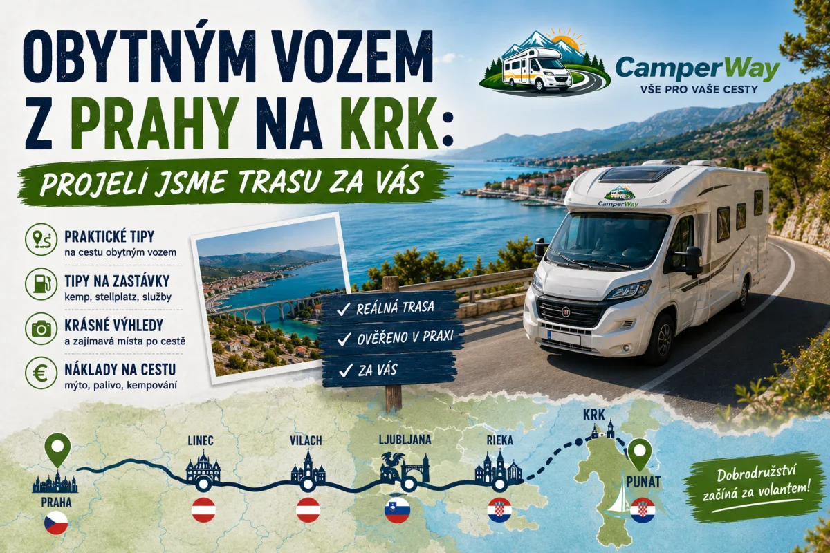 Obytným autom z Prahy na Krk: prešli sme trasu za vás