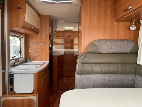 Hymer Exsis 678 Fiat, Markíza, Solár, TV, Navigacia, Sukr. os. - fotografie 6
