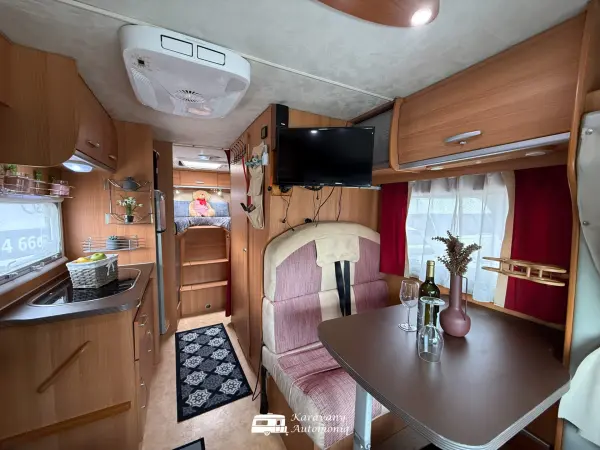 Mobilvetta Toronto Fiat Plna vybava, Solar, Klíma, TV, Nosič, Mikrovlnka - fotografie 6