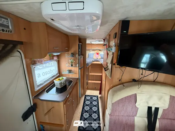 Mobilvetta Toronto Fiat Plna vybava, Solar, Klíma, TV, Nosič, Mikrovlnka - fotografie 8