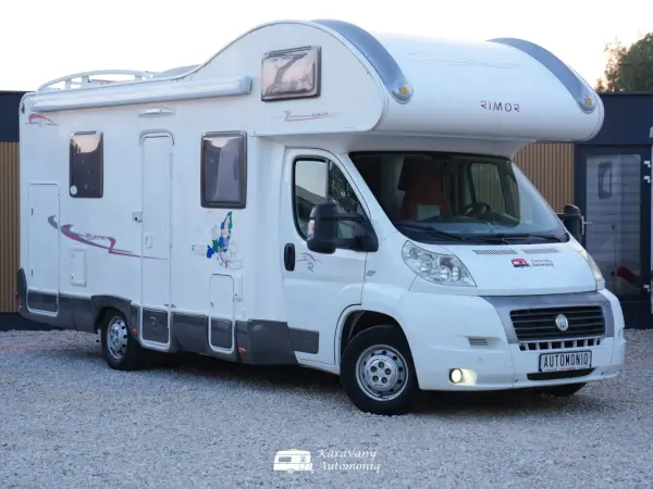 Rimor Europeo E7 Fiat Markíza, Solar, Nosič, Trúba, Ťažné TV, Digestor, Bezp. zámky - Rimor 2008