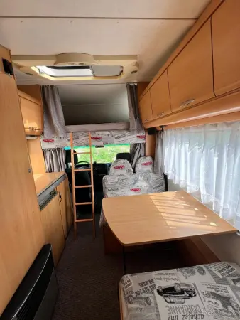 HYMER 5m – Fiat Ducato 2.8 i.d.TD – kompaktní obytňák - fotografie 9