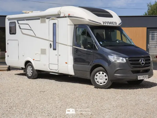 Hymer B 680 Mercedes Plná výbava, 3,5t, Markíza, Klíma, Solar, Nosič, TV, Sat, Stab. nohy, DuoControl, Adaptív - Hymer 2019