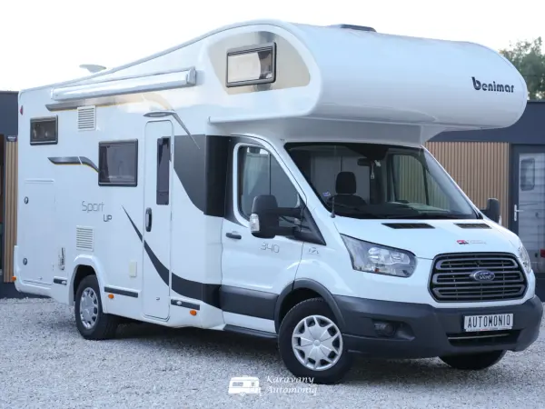 Benimar Sport 340UP Ford Markíza, Solar, Klíma, Nosič, TV, Sat, sprcha - Benimar 2019