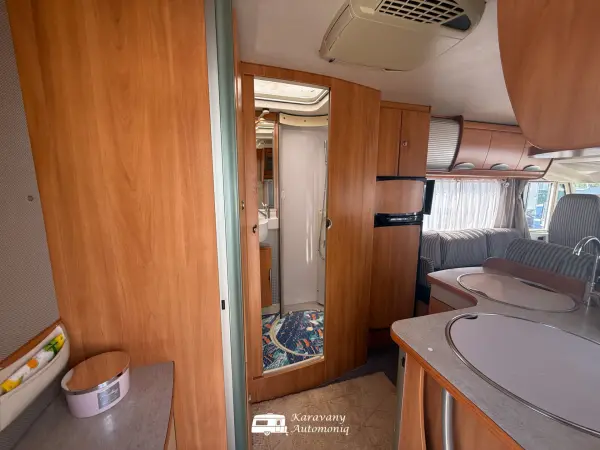 Hymer B 544 Fiat 2x Klíma, Solar, Ťažné, Sat + TV, Nosič - fotografie 4
