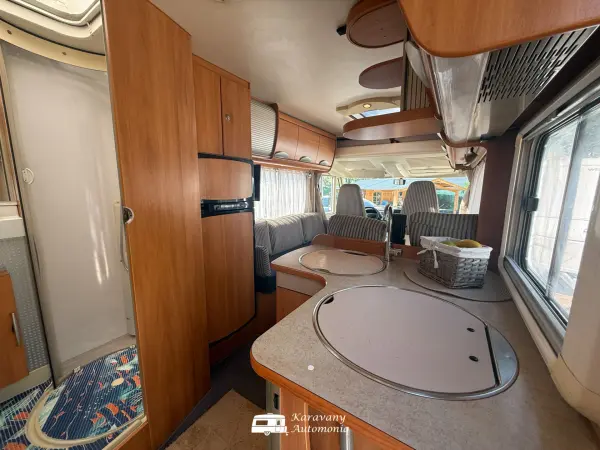 Hymer B 544 Fiat 2x Klíma, Solar, Ťažné, Sat + TV, Nosič - fotografie 5