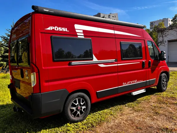 Obytné auto/ Obytná dodávka POSSL   - Tažné na 2,5t. - MOC HEZKÁ - fotografie 4