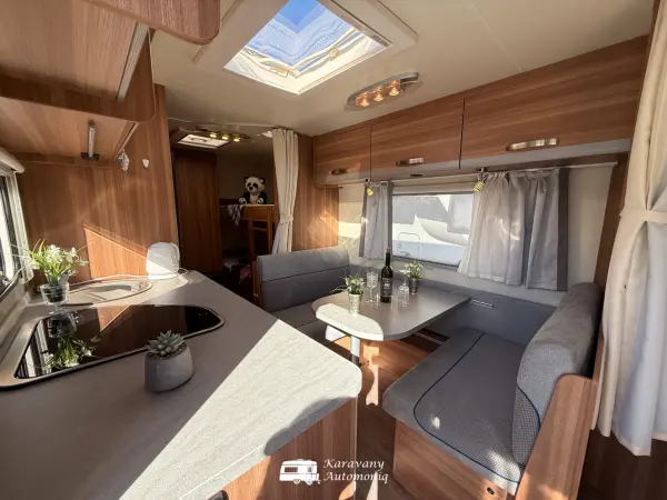 Weinsberg CaraOne 550 QDK Markíza, Klíma, Nosič, Mover, kamera - fotografie 4