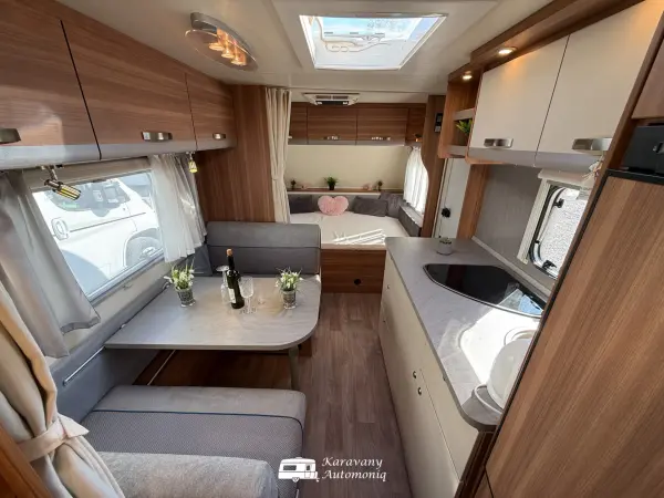 Weinsberg CaraOne 550 QDK Markíza, Klíma, Nosič, Mover, kamera - fotografie 7