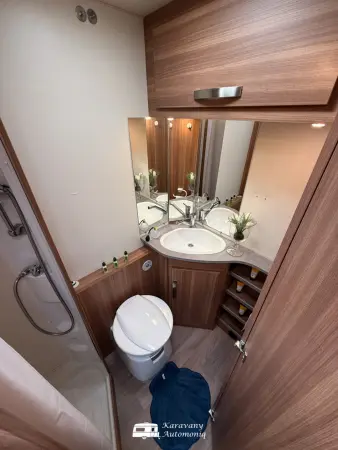 Weinsberg CaraOne 550 QDK Markíza, Klíma, Nosič, Mover, kamera - fotografie 14
