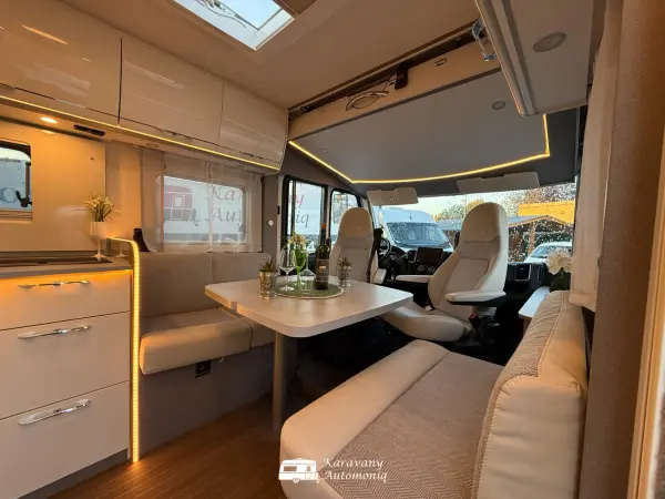 Etrusco i7400 QBC X-Type Fiat Automat Markíza, Klíma, Solar, TV, Nosič, Vonkajšia sprcha - fotografie 3