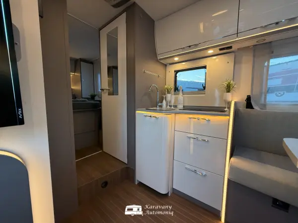Etrusco i7400 QBC X-Type Fiat Automat Markíza, Klíma, Solar, TV, Nosič, Vonkajšia sprcha - fotografie 4