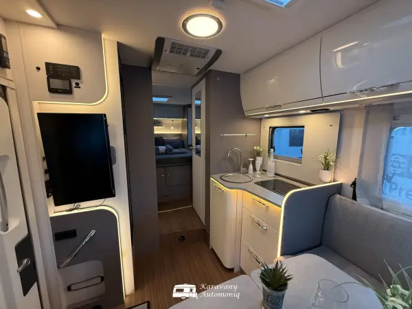 Etrusco i7400 QBC X-Type Fiat Automat Markíza, Klíma, Solar, TV, Nosič, Vonkajšia sprcha - fotografie 7