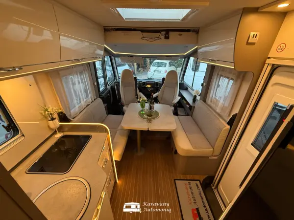 Etrusco i7400 QBC X-Type Fiat Automat Markíza, Klíma, Solar, TV, Nosič, Vonkajšia sprcha - fotografie 13