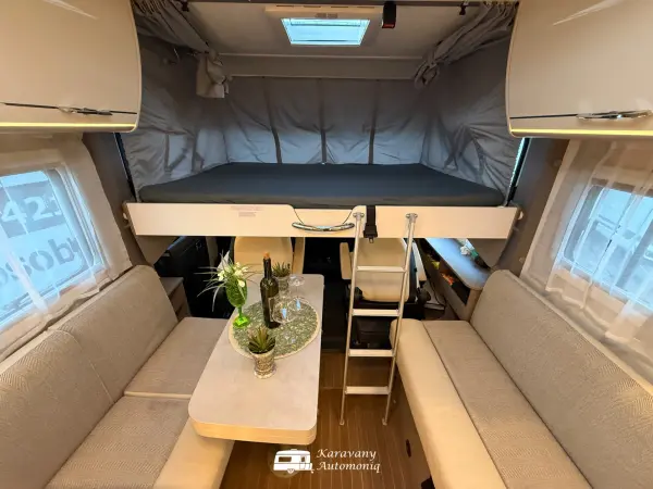 Etrusco i7400 QBC X-Type Fiat Automat Markíza, Klíma, Solar, TV, Nosič, Vonkajšia sprcha - fotografie 18