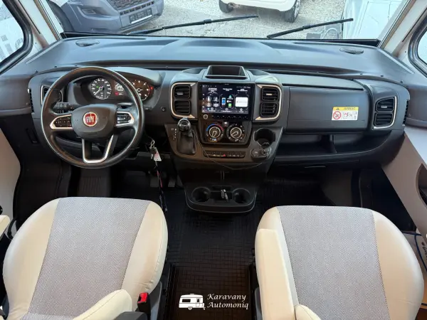 Etrusco i7400 QBC X-Type Fiat Automat Markíza, Klíma, Solar, TV, Nosič, Vonkajšia sprcha - fotografie 20